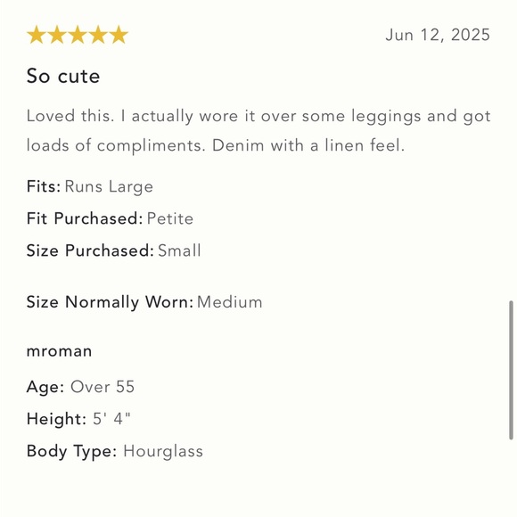 NWT Anthropologie Pilcro 2X Plus Short-Sleeve Denim Mini Swing Dress - Picture 9 of 14